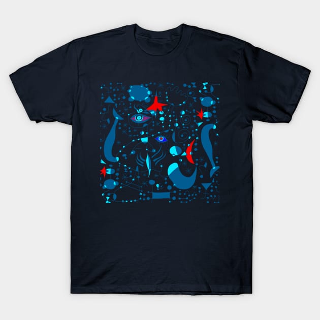 Joan Mirò Pattern #3 T-Shirt by shamila